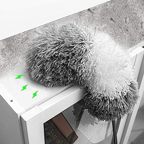 Cleanhome ほこりとり はたき ハンディモップ 伸縮可能 高い所掃除 250cmまで伸縮 手洗い可能 曲がる可能 天井 車 家 ブラインド エアコンに適用 ホワイト B081sjxb3g 704円 人気海外一番 100 品質保証 全品送料無料 即日出荷 Sale開催中