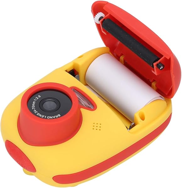 Vbestlife Cute Mini Kid Print CameraShoot And Print Immediately 2 0in Multifunction Dual Lens Children CameraFor Kids StudentsMaximum Support 32GB1000mAh
