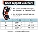 NYG Sports Compression Knee Sleeve for Stabilizing and Recovery for Men, Women and Knee Support for Arthritis, Running, Weight Lifting and Jogging, Small