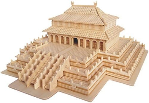 Sumperth 3D Assembled Wooden Hall of Supreme Harmony / Throne Room DIY Toy Brain Puzzle