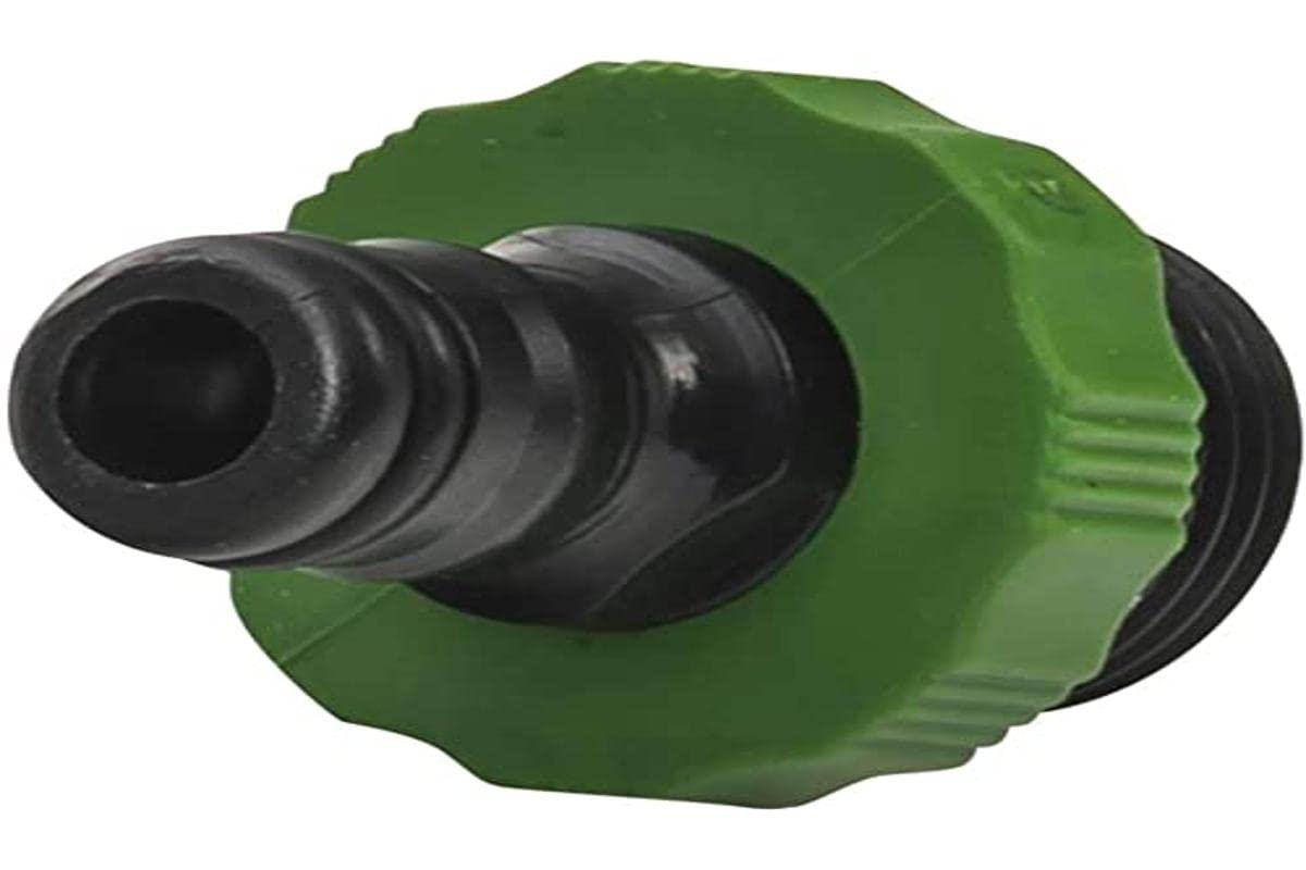 Rain 9413 3/4-Inch Male PVC Tap Connector 3/4-Inch - 20 x 27 mm - for Connecting Connectors to a Thread, Green