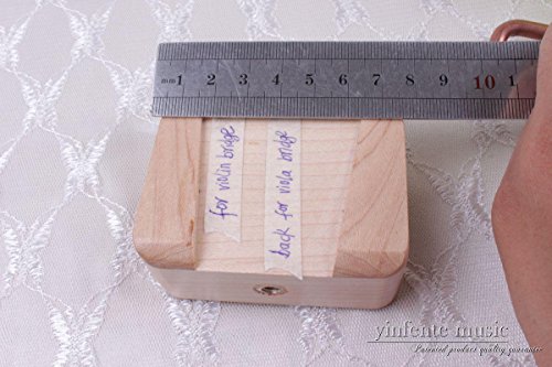 image for Yinfente Violin Bridge Hold Clamp Violin Tools Bridge Knife Cutter Str