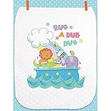 Dimensions Needlecrafts 70-74368 Rub-A-Dub Quilt Stamped Cross Stitch Kit