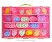 Foam Case Storage Organizer - This PlayFoam TM Case Is The Perfect Storage Box- Stores Up to 20 pack of Foam - Large Sturdy Case And Carrying Handle
