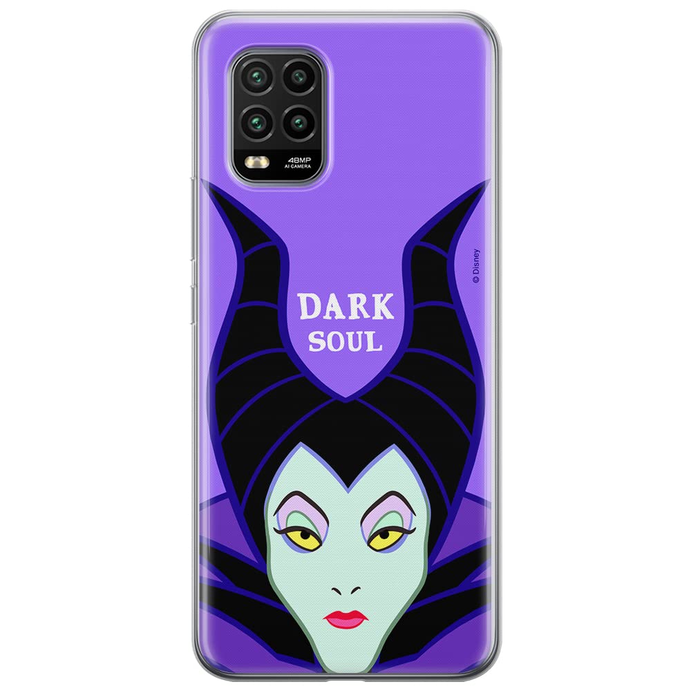ERT GROUP mobile phone case for Xiaomi MI 10 LITE original and officially Licensed Disney pattern Maleficent 001 optimally adapted to the shape of the mobile phone, case made of TPU