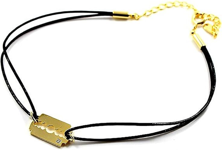 Amazon ルミニーオ Luminio アンクレット カミソリ 剃刀 Razor ダイヤモンド0 01ct ゴールド シルバー925 950 メンズ レディース ブランド Luku Gold アンクレット 通販