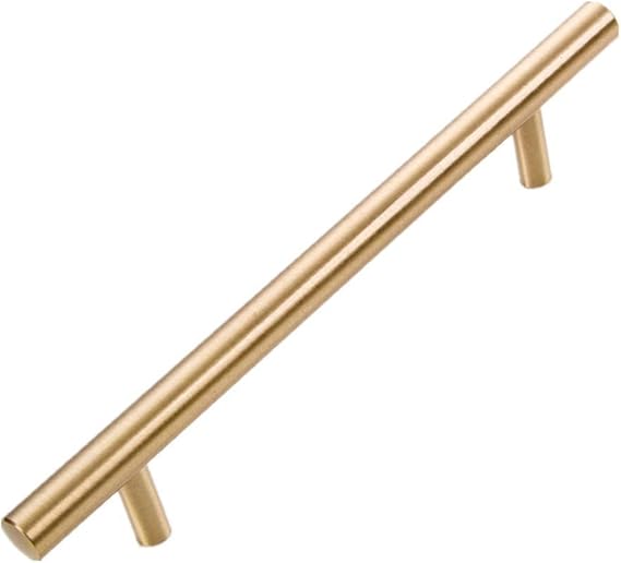 LJYY Messing Schrankgriffe, Küchenschrank Griffe Set, T Bar Kommode