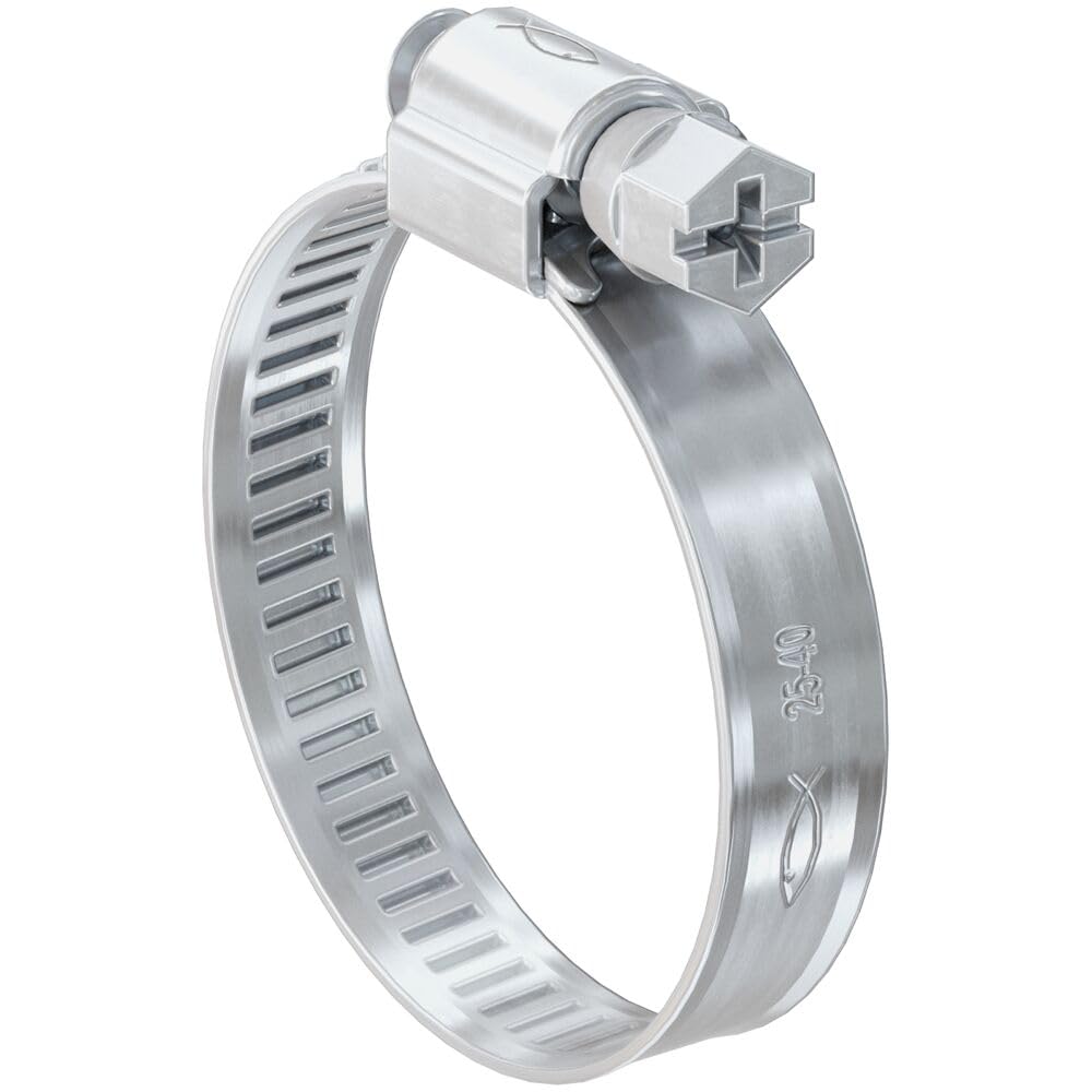 Fischer 49878 SGS 12 20 W1 K SB-SaMo Hose Clamp - Multi-Colour (4-Piece)