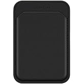 CASETiFY Snappy BioVeg Tumbled Wallet [Compatible with Magsafe] - Black
