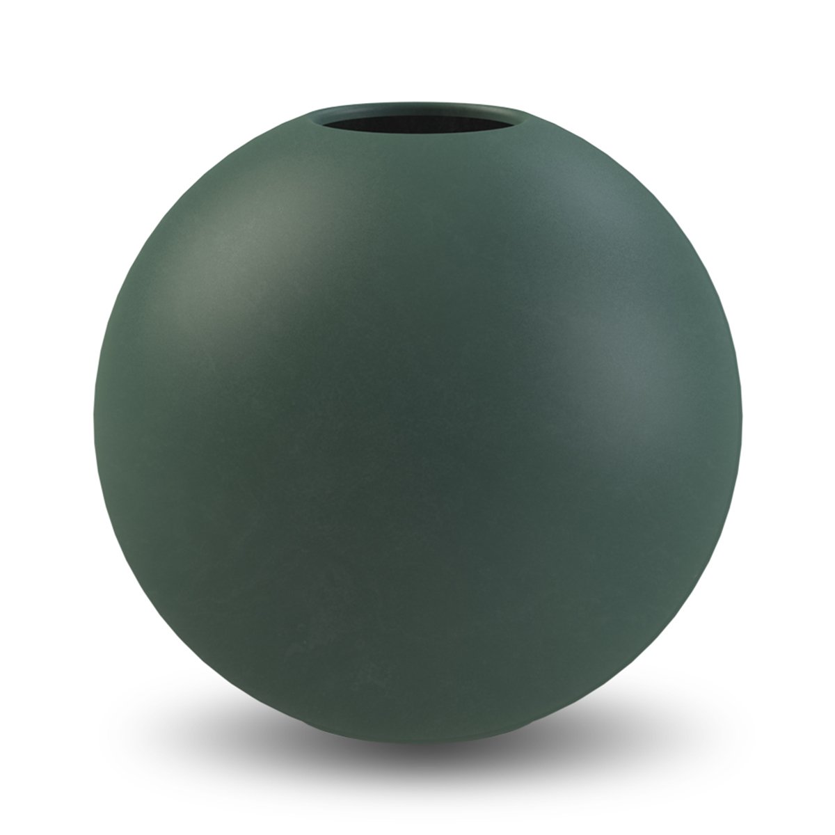 Cooee Design Ball Vase 20cm Dark Green