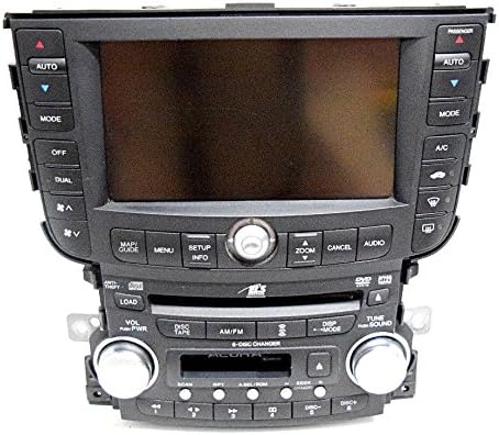 Amazon Com 04 05 06 Acura Tl Navigation Cd Player Radio With Code Oem Car Electronics
