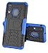 Yiakeng Samsung Galaxy A10E Case, Shockproof Slim Protective with Kickstand Hard Phone Cover for Samsung Galaxy A10E (Blue)