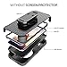 S8 Plus Case, Galaxy S8 Plus Case, DUEDUE Ring Kickstand Belt Clip Holster, Heavy Duty Shockproof Rugged Bumper Hybrid Full Body Protective Case for Samsung Galaxy S8 Plus(6.2 inch)for Men/Boys, Black