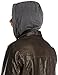 Levi's Men's Faux Leather Trucker Hoody with Sherpa Lining (Regular and Big and Tall Sizes)