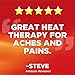 ThermaCare Lower Back & Hip Pain Therapy Heatwraps, Size Small Medium (S-M),2-Count,(Pack of 3)