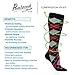 Women’s Compression Socks (6 Pack) – S/M – Multicolored - Graduated Muscle Support, Relief and Recovery. Great for Running, Medical, Athletic, Diabetic, Travel, Pregnancy, Nursing (8-15 mmHg)