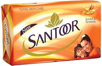 Buy Santoor Sandal and Turmeric Soap, 150g Online at Low Prices in India - Amazon.in