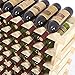 Mecor 72 Bottle Capacity Stackable Storage Wine Rack, Standing Bottles Storage Shelf, Wobble-free,6-Tier