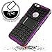 iPhone 6s Case, BUDDIBOX [Wave] Slim Rugged Durable Protective Case with Kickstand for Apple iPhone 6 and 6s, (Purple)