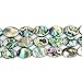 Natural 14mm Abalone Shell Flat Oval Beads Strand 16 Inch Jewelry Making Beads