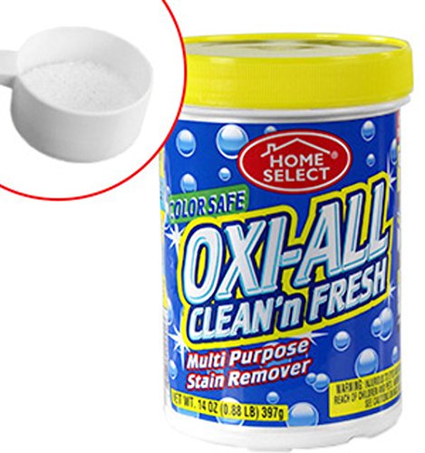 Oxi-All Multi-Purpose Stain Remover Clean And Fresh - Great For Laundry, Carpets, Kitchen And Bathrooms Fabric Furniture And Much More, Stains come out almost like magic! - Chlorine Free - Color Safe