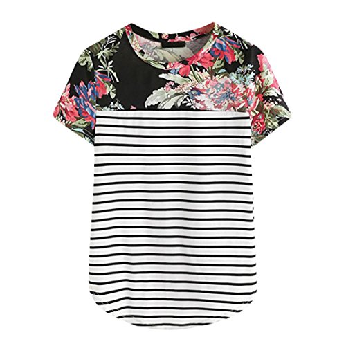 Click Here to See More Images NREALY Women Casual Sprite Floral Printing T-Shirt Sleeveless Tops Blouse Tee Vest