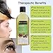 Soulflower Castor Oil -100% Pure Tropical Indian Coldpressed Oil - Boosts Growth for Eyelashes, Eyebrows, Hair 6.77 fl. Oz. Hexane Free with - BONUS portable travel friendly Spray
