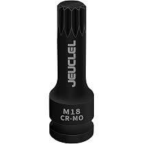Stubby Impact Stecknuss-Set Triple Square (M4-M18) – 9-teilig, Für Enge Bauräume