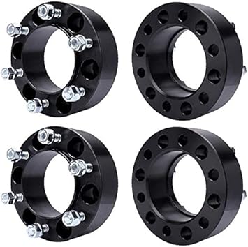 Amazon Com Brtec 4pcs Wheel Spacers 2 Thick 6x5 5 Pattern Inner Diameter 106mm Fits 1988 2017 Toyota 4runner Fj Cruiser Tacoma For Lexus Gx460 Gx470 Hubcentric Wheel Spacers Automotive