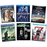 Sci-fi Movie Collection Blu Ray - Arrival / Annihilation / Cloverfield / 10 Cloverfield Lane / Independence Day: Resurgence / World War Z