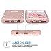 ULAK iPhone 6S Case,iPhone 6 Case, Hybrid Soft Silicone Hard PC Case Anti Slip Heavy Duty High Impact Dust Scratch Shock Resistance Protective Cover for iPhone 6/6S 4.7 Inch, Rose Gold