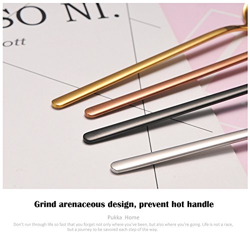 2 Espresso+Stainless+Teaspoons+Antipasto+cappuccino