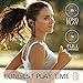 Bluetooth headphones - Wireless headphones - Wireless earbuds w IPX7 earhook USB Mic HD Stereo - Workout Headphones - Running Headphones - Sport Headphones - small handfree black earbuds for women men