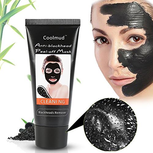 Black Peel off Mask, Coolmud Blackhead Remover, Purifying Peel Off Mask Pore Cleaner for Face Nose Acne 60g