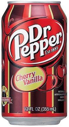 Amazon ドクターペッパー チェリーバニラ 355ml 12本 並行輸入品 Dr Pepper ドクターペッパー 炭酸飲料 通販