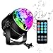 Disco Ball LED Party Lights-TTF Sound Activated LED RGB Strobe Light 7 Color Modes Party Supplies for Halloween Dance Party DJ Club Karaoke Decoration