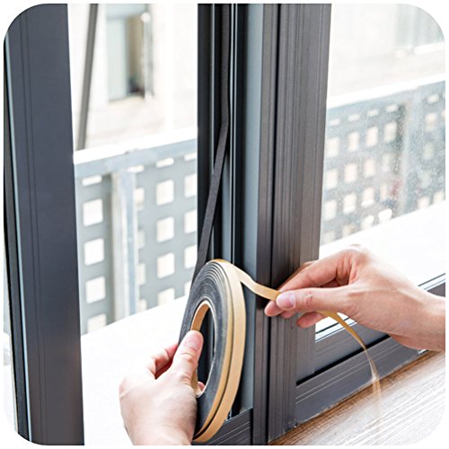 BESTOMZ 2M Gas Stove Cooker Slit Antifouling Strip Sealing Tape Sealing Strip Kitchen Tool (Black)