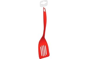 Trudeau Melamine Slotted Turner, Candy, Red