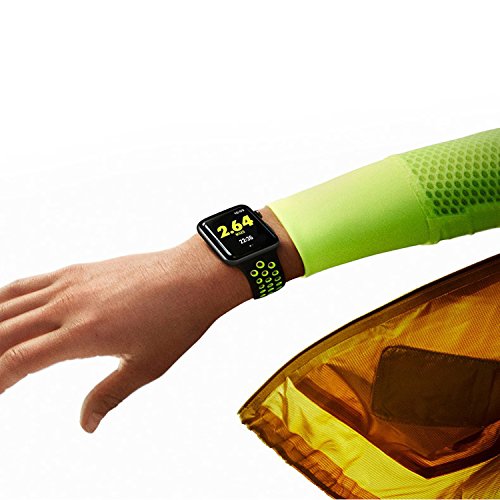 image for Band4u Apple Watch Band 42mm/38mm S/M M/L,Soft Silicone Strap Replacem