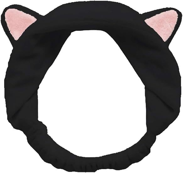 Amazon Co Jp アズルテ 猫耳 ヘア バンド レディースファッション カチューム 可愛い 洗顔 メイク落とし パック アイテム お風呂 仮装 メイク 落とし 髪の毛 留め プレゼント ヘアターバン お風呂ヘアターバン 自宅 パック ネコ グッズ 4 ブラック 服 ファッション小物