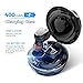 Wireless Earbuds, Touch Control Dual Bluetooth Earbuds 12H Playtime Stereo Noise Cancelling Wireless Headphones V4.2 with Charging Box Deep Dream