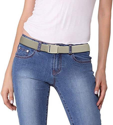 Women's Adjustable Stretch Belt, Stretch Slimming Belt, Adjustable Flat Belt, Slimming No Show