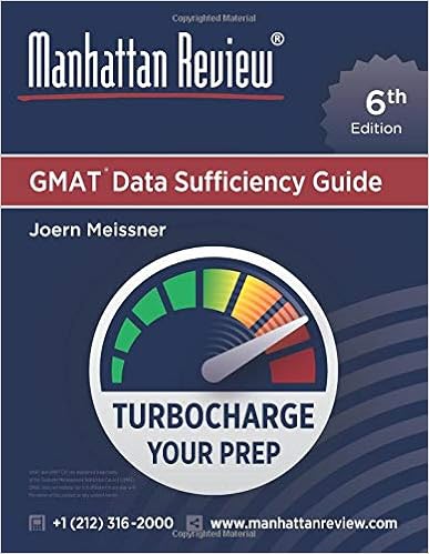 Manhattan Review GMAT Data Sufficiency Guide [6th Edition]: Turbocharge your Prep