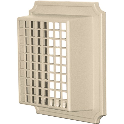 Builders Edge 140157079049 Animal Guard for Exhaust Vent 049, Almond
