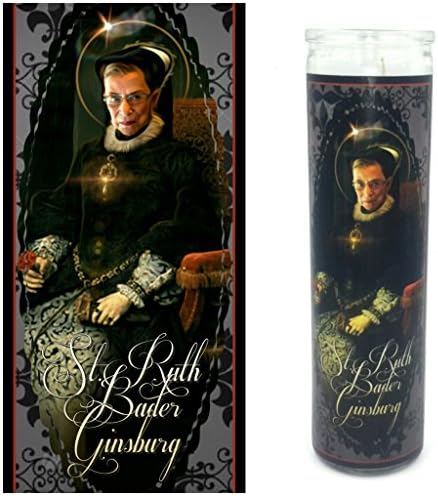 RBG Ruth Bader Ginsburg celebrity prayer candle