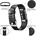For Fitbit Charge 2 Bands(3 Pack), Maledan Replacement Accessory Wristands for Fitbit Charge 2 HR, Small