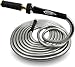 TITAN Garden Hose 25FT - 304 Stainless Steel Metal Water Hose, Flexible, Kink-Free, Lightweight, Durable, Crush Resistant Fittings, Easy to Coil, 500 PSI
