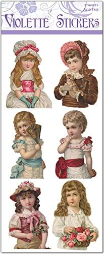 Victorian Girls Labels - Anne