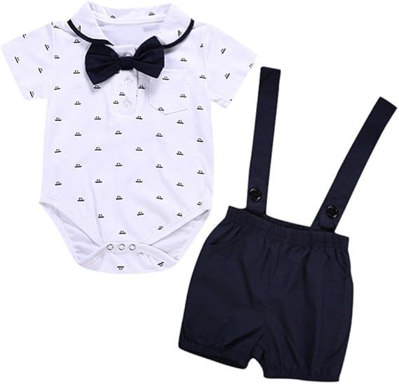 Amazon Co Jp ベビー ベビーフォーマル 赤ちゃん セレモニー ロンパース 男の子 結婚式服 お食い初め お宮参り フォーマルスーツ 長袖 フォーマル カバーオール 男の子スーツ キッズ 新生児 幼児 出産祝い 記念日 撮影 プレゼント 蝶ネクタイ 70 80 90 100 服