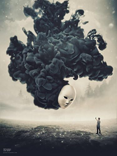 The Selfie My Original Dark Surrealism Fine Art Painting Archival Giclèe Print